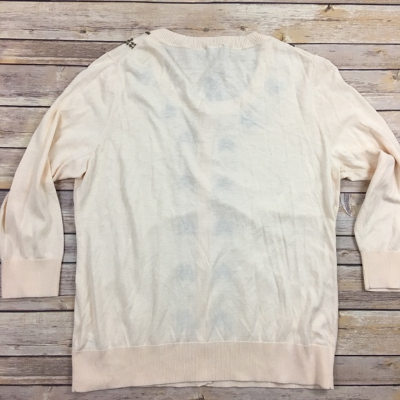 Talbots embellished beaded cardigan - Picture 4 of 4